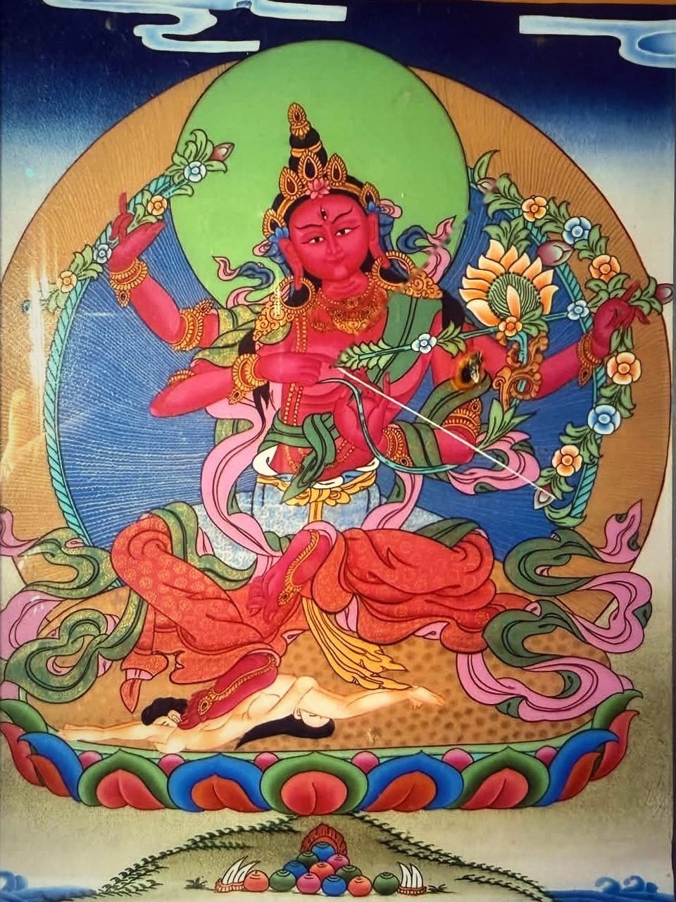Thangka Red Tara