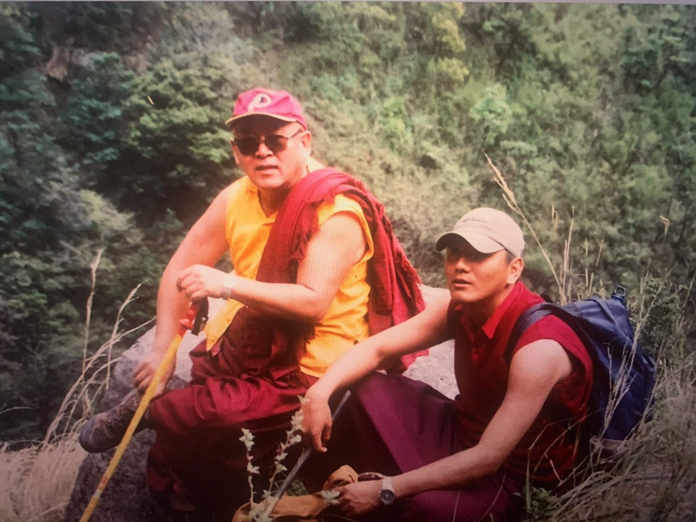 Rinpoche cùng Đức Chetsang tại Lapchi