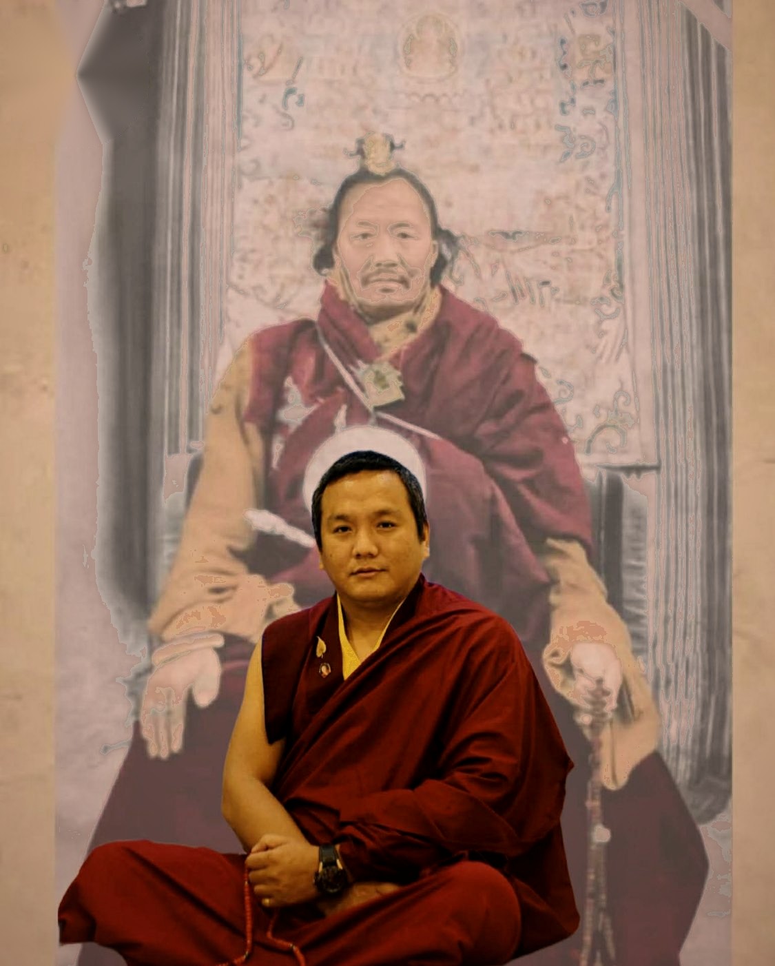 Tiền thân Drikung Tertön Ösel Dorje và H.E. Drikung Terton Osel Dorje Rinpoche hôm nay